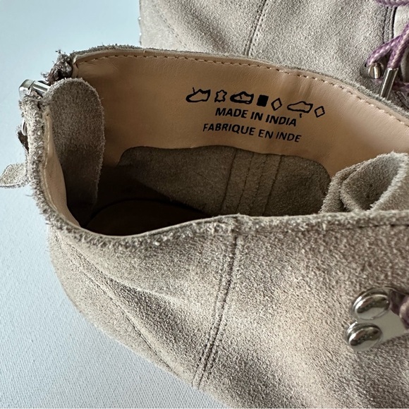 Hush Puppies Women's Catelyn Taupe Hiking Ankle Boots Shoes Sz: 9.5 - Picture 5 of 10